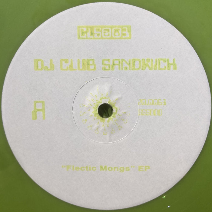 DJ Club Sandwich - Flectic Mongs EP (New Vinyl)