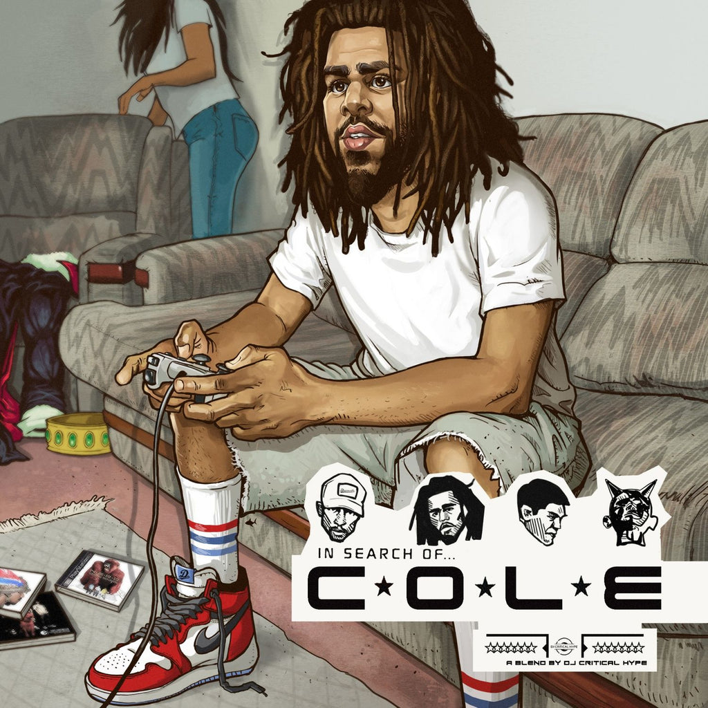 DJ Critical Hype - In Search Of... COLE (Sky Blue Colour) (New Vinyl)