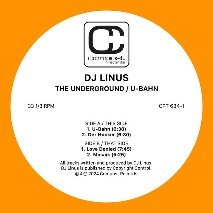 DJ Linus - The Underground/U-Bahn (12") (New Vinyl)