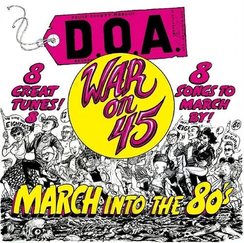 D.O.A - War On 45 (Yellow Vinyl) (New Vinyl)