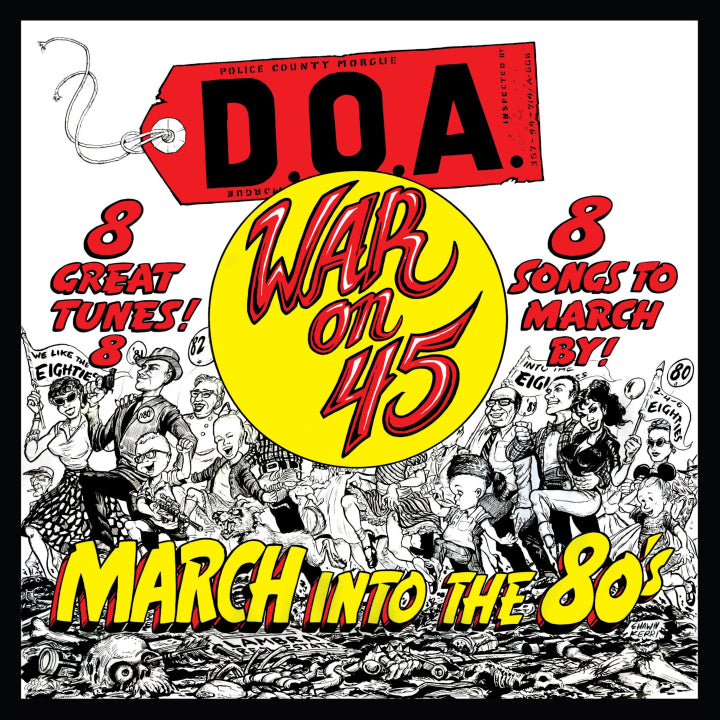 D.O.A. - War On 45 (Yellow Vinyl) (New Vinyl)