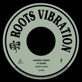 Daweh Congo - Fi Years/Version (7") (New Vinyl)