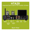 Dayton - HTA20 Integrated Stereo Hybrid Tube Amplifier 20 Watts & Dayton Bookshelf Speakers - 2 Way Speakers *AVAILABLE FOR IN-STORE PICK-UP ONLY* (Electronics)