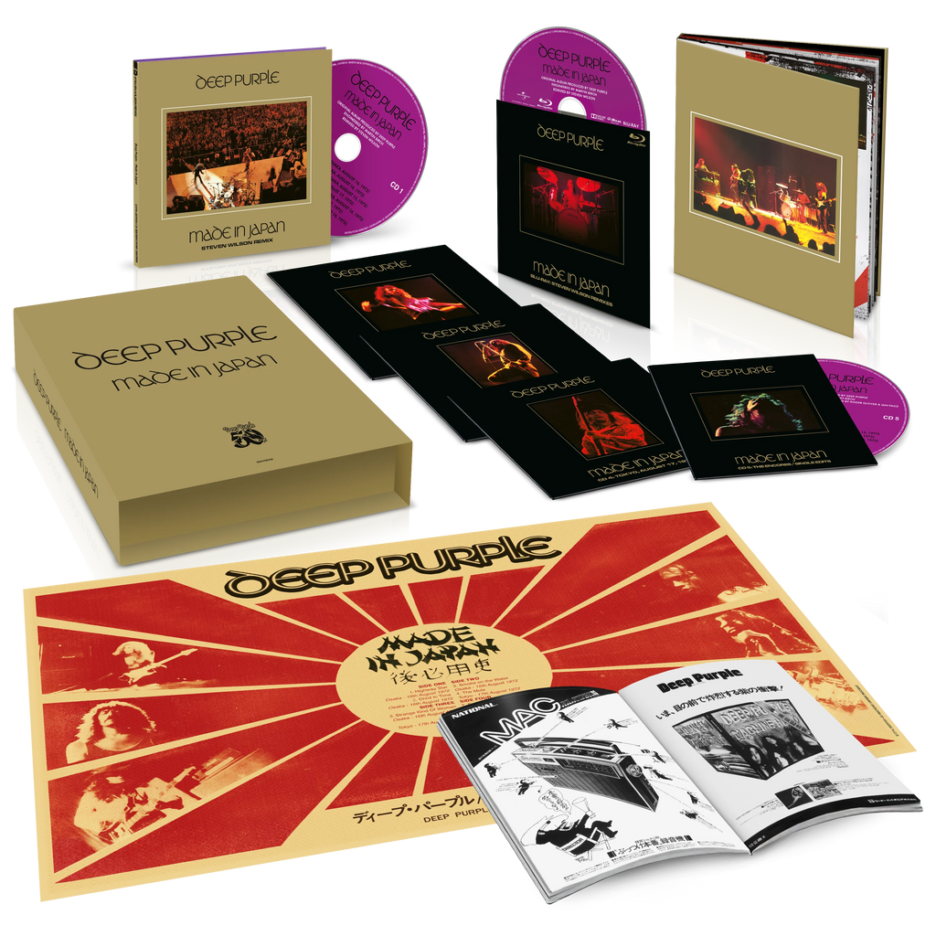 Deep Purple - Made In Japan (Super Deluxe Edition) (5CD + 1 Blu-Ray Audio) (New CD)