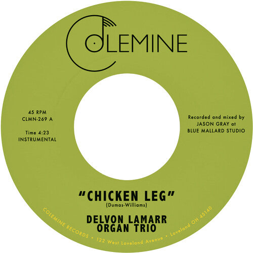Delvon Lamarr Organ Trio - Chicken Leg / If I Could (7" Vinyl) (New Vinyl)