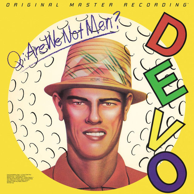 Devo Q: Are We Not Men? A: We Are Devo! (Numbered 180g 45RPM 2LP) (New Vinyl)