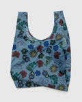 Digital Denim Birds - Standard Baggu Reusable Bag