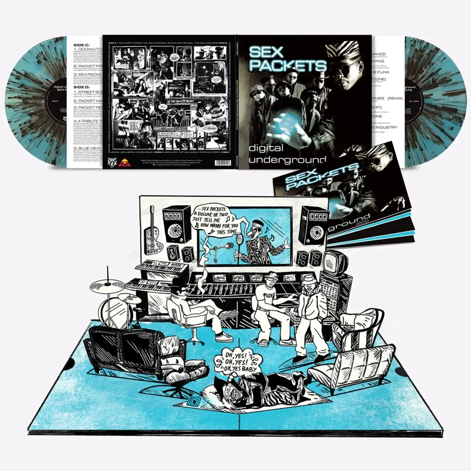 Digital Underground - Sex Packets (Digital Underground: Sex Packets (2LP 180g 35th anniversary pop-up edition/coloured) (New Vinyl)