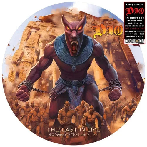 Dio - The Last In Live (40 Years Of The Last In Line) (Picture Disc) (RSD 2024) (New Vinyl)