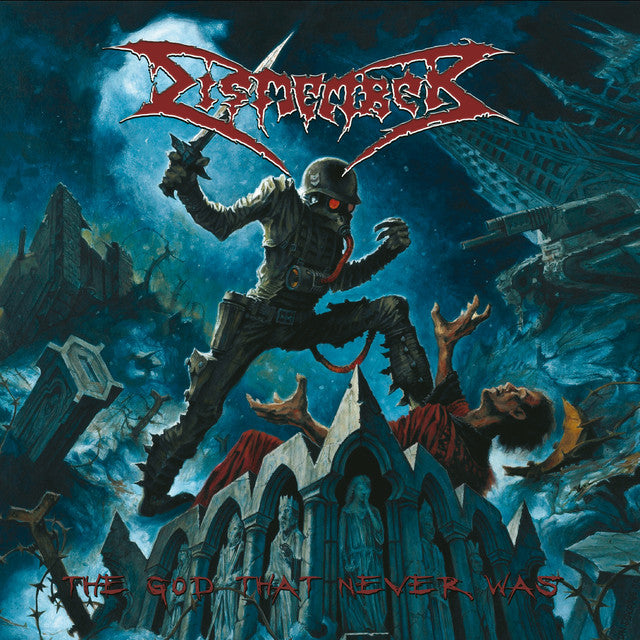 Dismember - The God That Never Was (Blue-In-Red Split Vinyl) (New Vinyl)