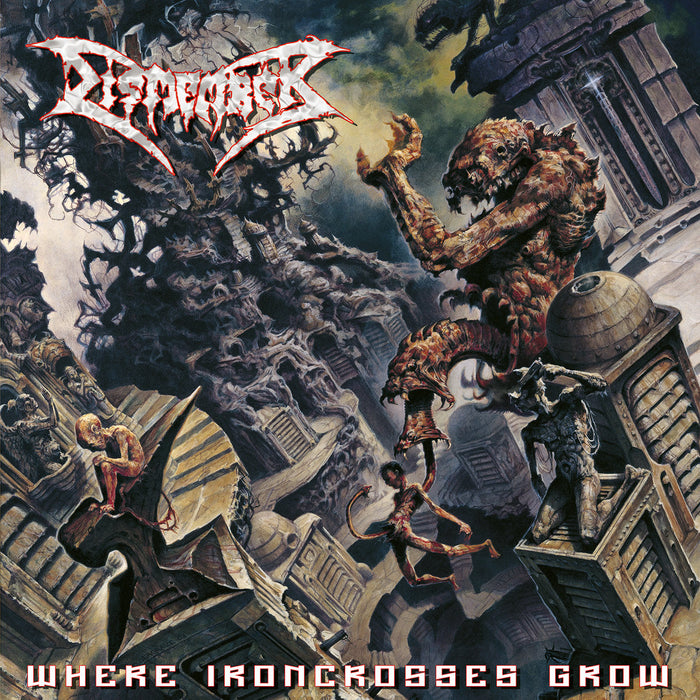 Dismember - Where Ironcrosses Grow (Sand Marbled Vinyl) (New Vinyl)