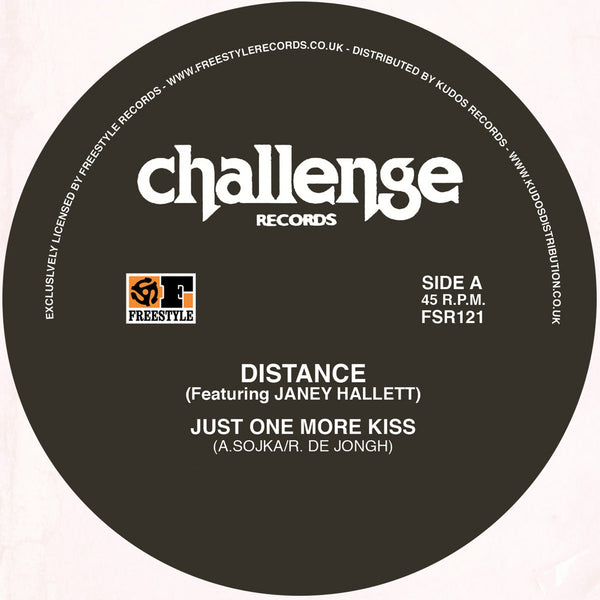 Distance ft. Janey Hallett - Just One More Kiss 12" (New Vinyl)