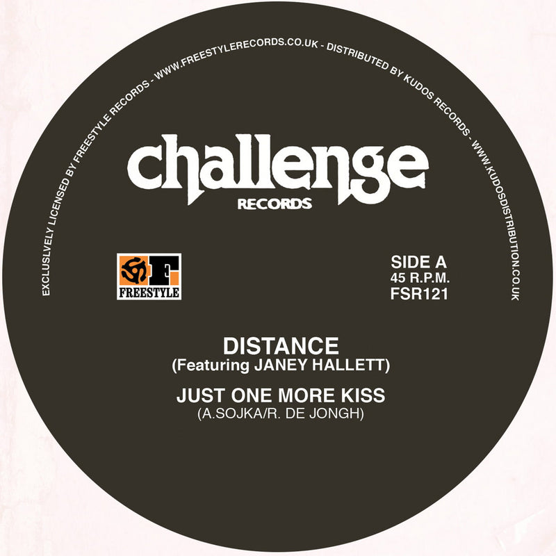 Distance ft. Janey Hallett - Just One More Kiss 12" (New Vinyl)