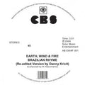Earth Wind & Fire - Brazilian Rhyme/Runnin (New Vinyl)