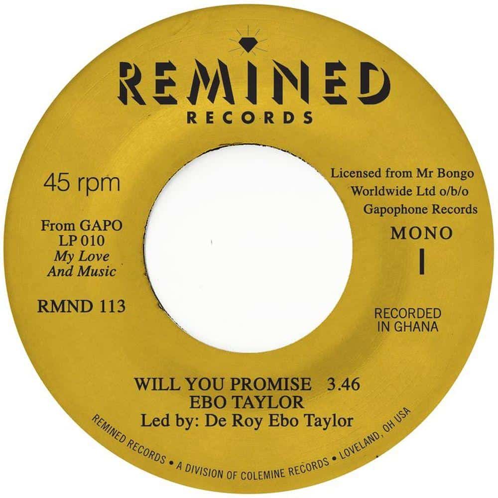 Ebo Taylor - Will You Promise/Maye Omama (7") (New Vinyl)