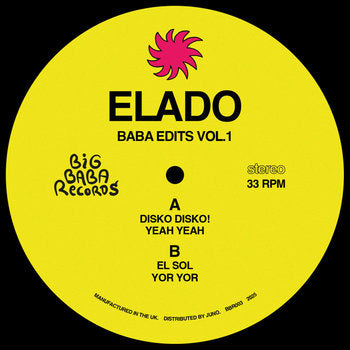 Elado - Baba Edits Vol. 1 (12") (New Vinyl)