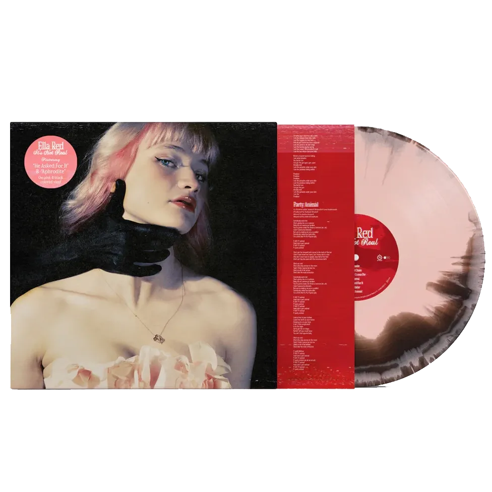 Ella Red - It's Not Real (Pink & Black Coloured Vinyl) (New Vinyl)