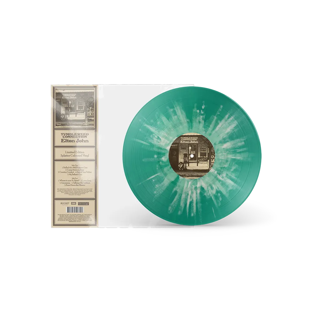 Elton John - Tumbleweed Connection (180g Green Splatter) (New Vinyl)