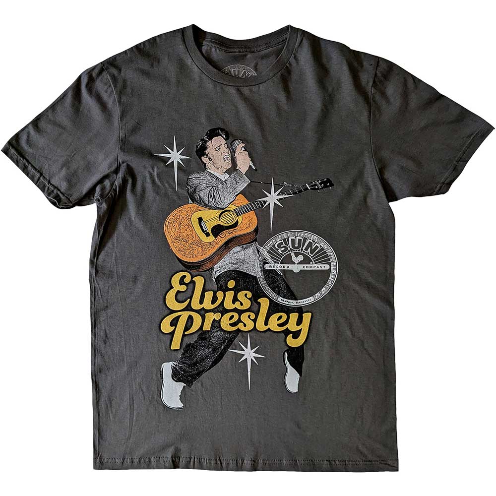 Elvis Presley - Grey - T Shirt