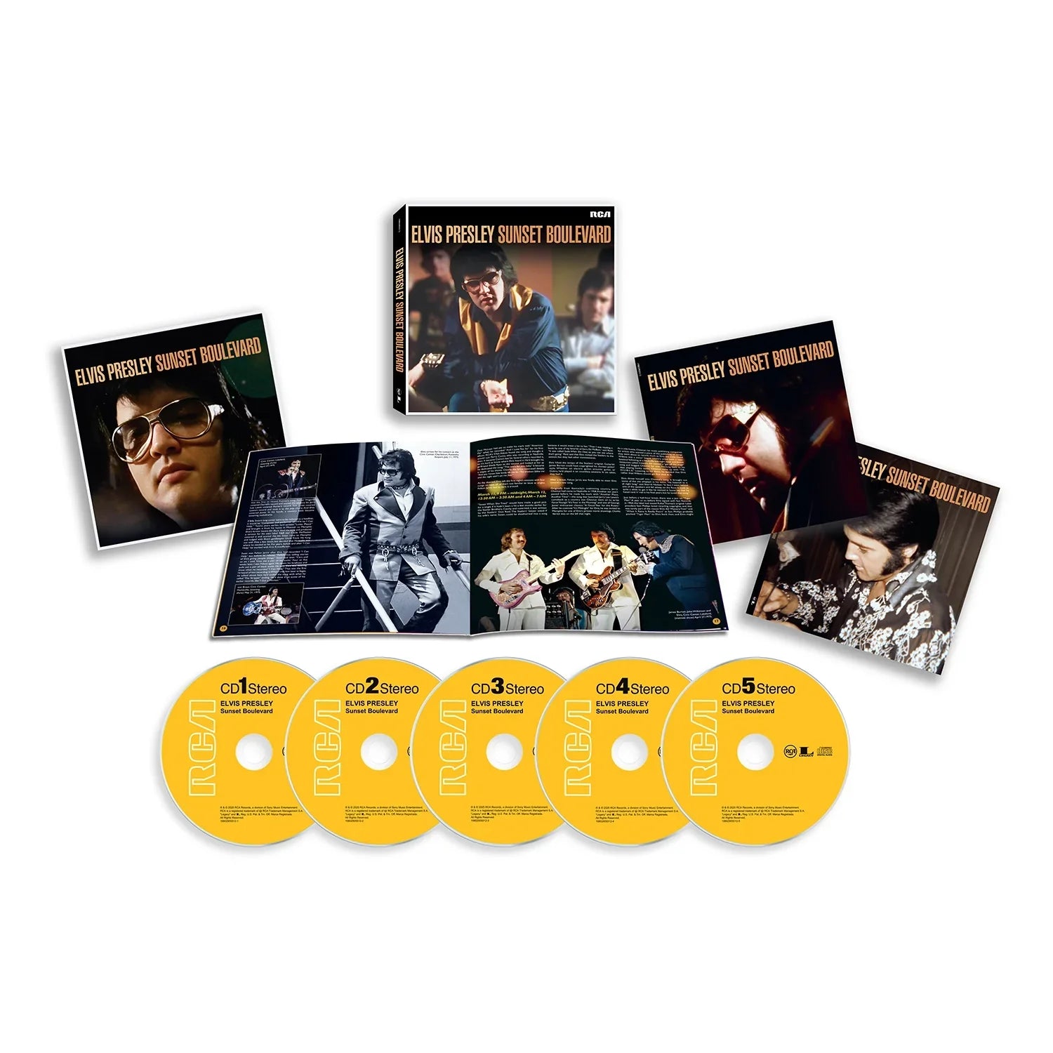 Elvis Presley - Sunset Boulevard (5CD) (New CD)