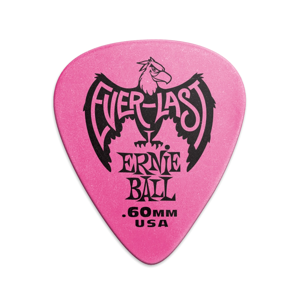 Ernie Ball Everlast Guitar Picks, Packs of 12