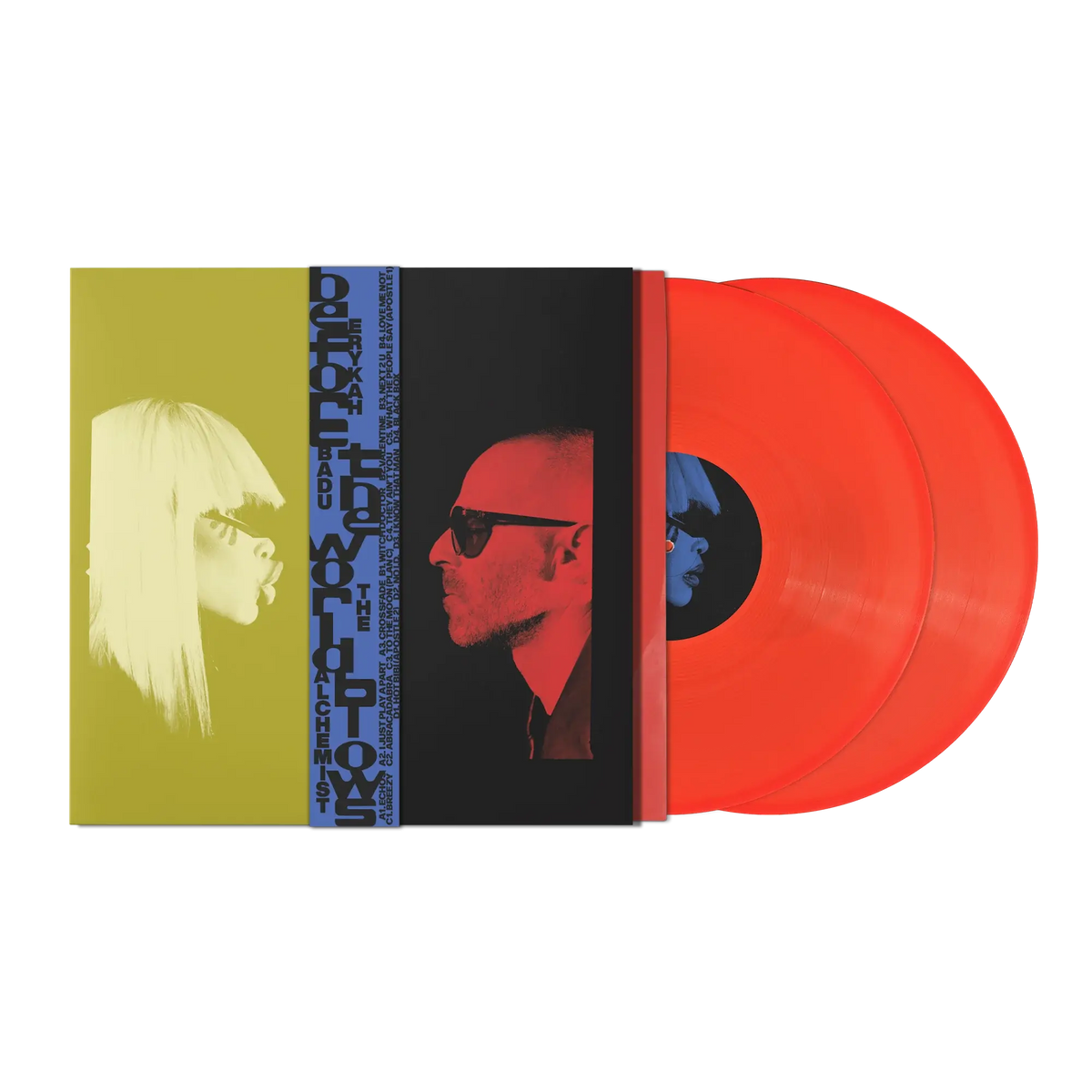 Erykah Badu & The Alchemist – Before The World Blows (Limited Edition Transparent Neon Orange 2LP) (New Vinyl)