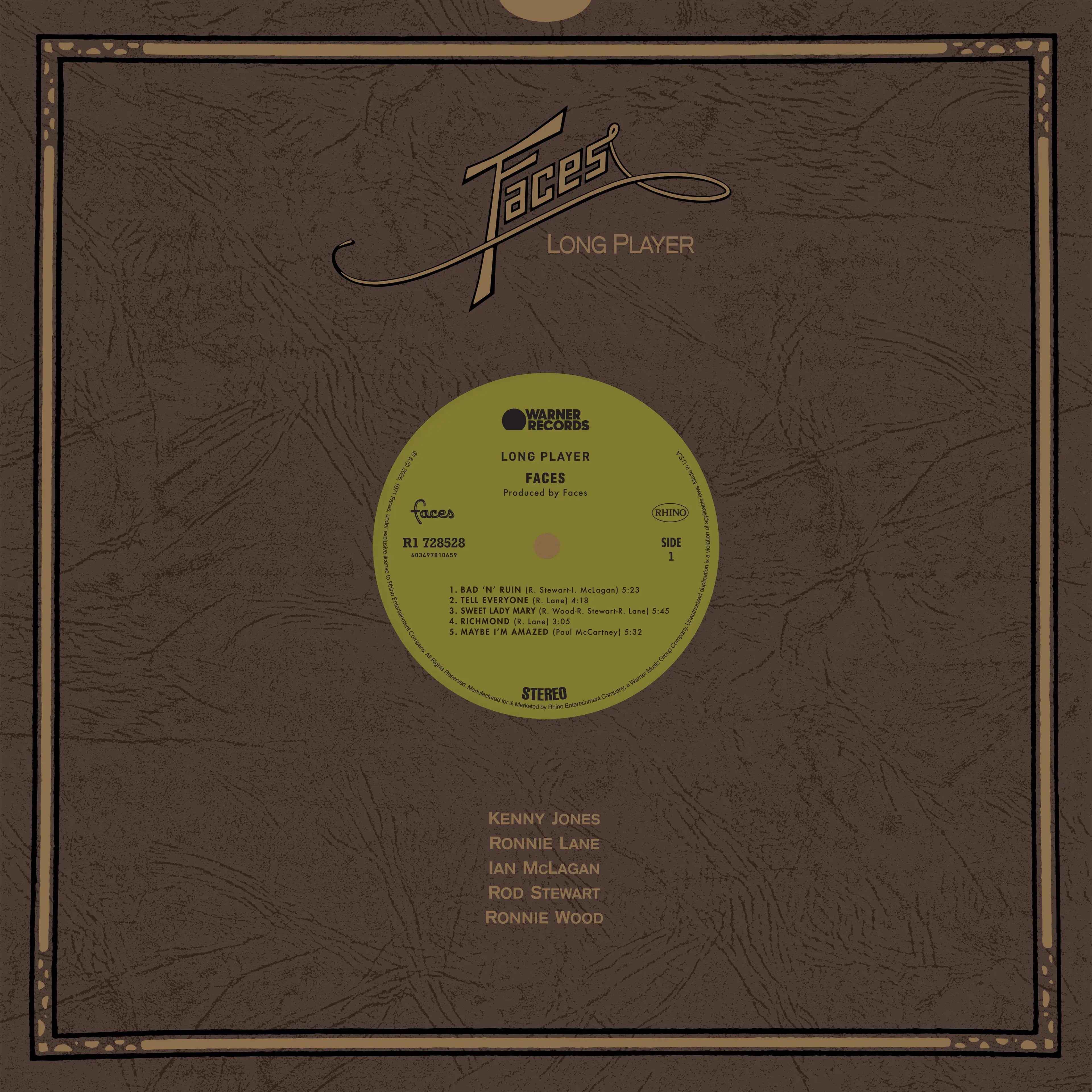 Faces - Long Player (Rhino Start Your Ear Off Right 2026 Series) (New Vinyl)
