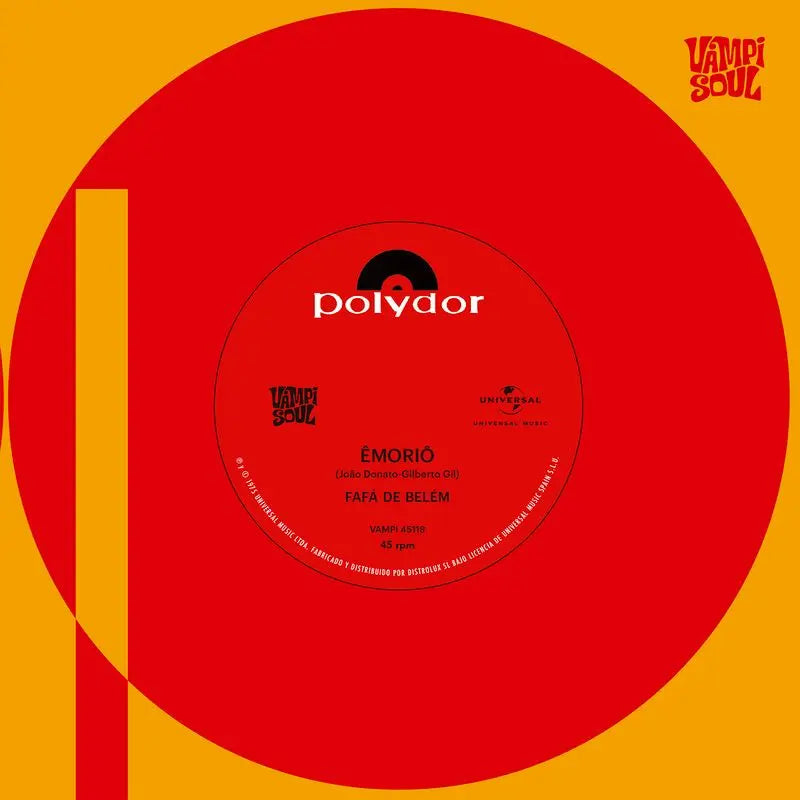 Fafa De Belem - Emorio b/w Naturalmente 7" (New Vinyl)