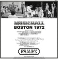 Family - Boston Music Hall 1972 (New Vinyl)