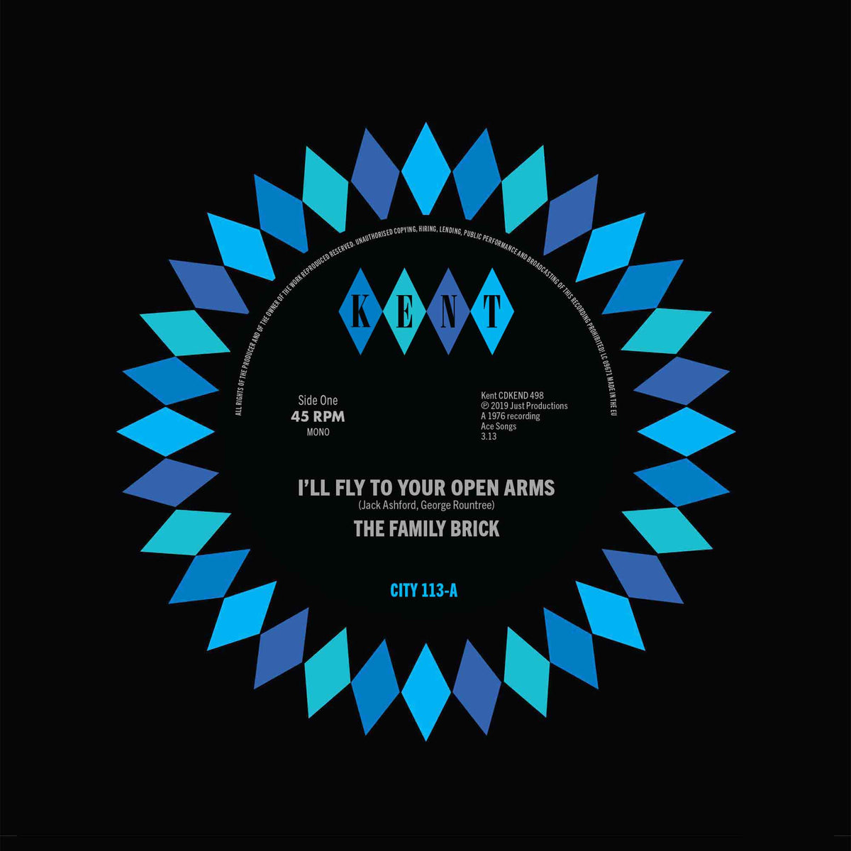 Family Brick/Ray Gant - I'll Fly To Your Open Arms/Did She Do It To You (7") (New Vinyl)