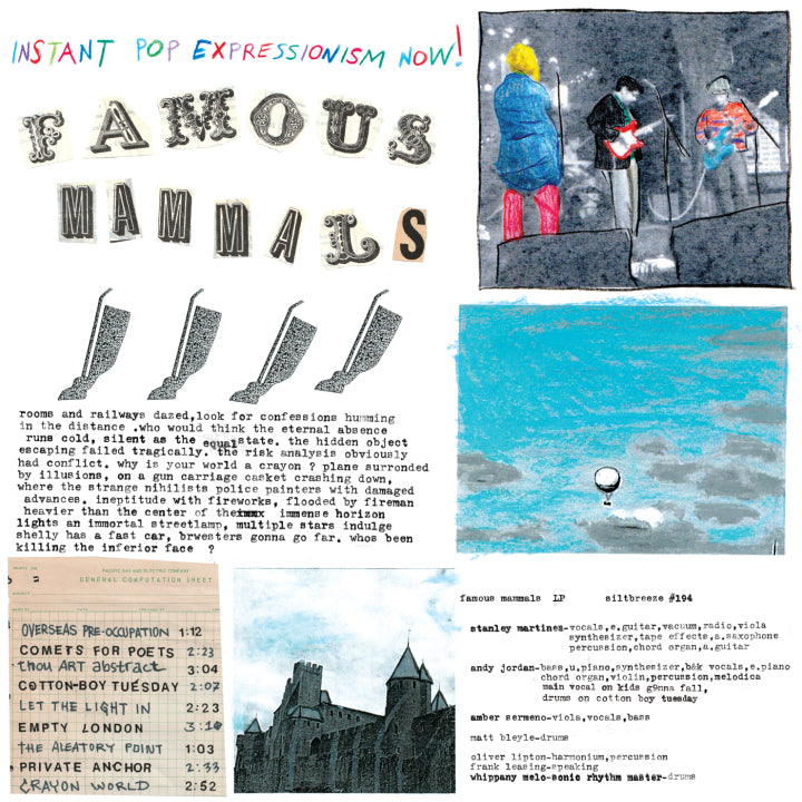 Famous Mammals - Instant Pop Expressionism Now! (New Vinyl)
