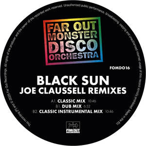 Far Out Monster Disco Orchestra - Black Sun (Joaquin oe Claussell Sacred Rhythm Remixes) (12") (New Vinyl)