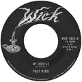Fast Kids - My Advice B/W Out Of State Plates 7" (New Vinyl)