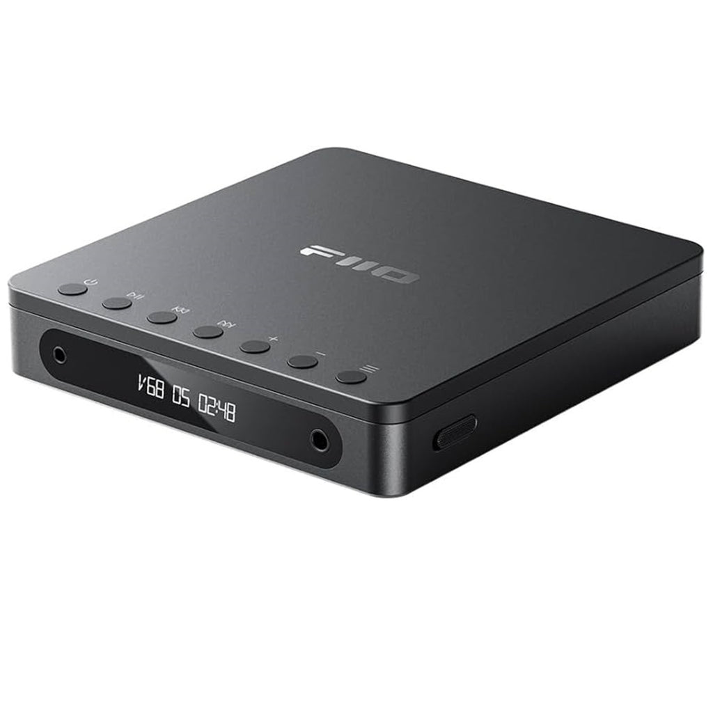 FiiO DM13 Multifunctional Portable Stereo CD Player with Long-Lasting Battery, Supports USB Ripping, Optical/coaxial/3.5mm/4.4mm outputs (Black)