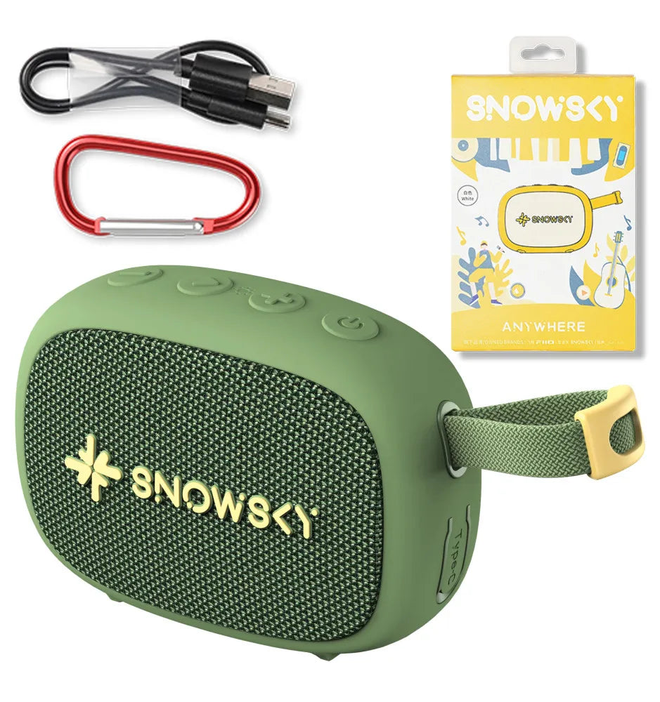 FiiO Snowsky Anywhere Portable Bluetooth Speaker - GREEN