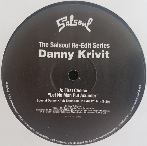 First Choice/Surface - Danny Krivit Salsoul Re-Edit Series (12") (New Vinyl)