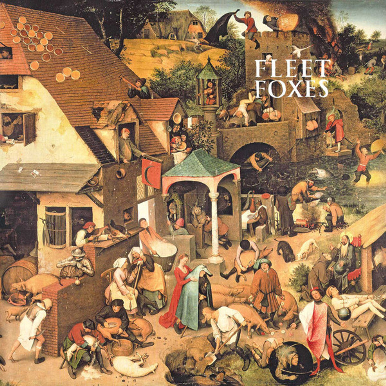 Fleet Foxes - Fleet Foxes/Sun Giant EP (Canadian Exclusive 2LP Clear Orange Vinyl) (New Vinyl)
