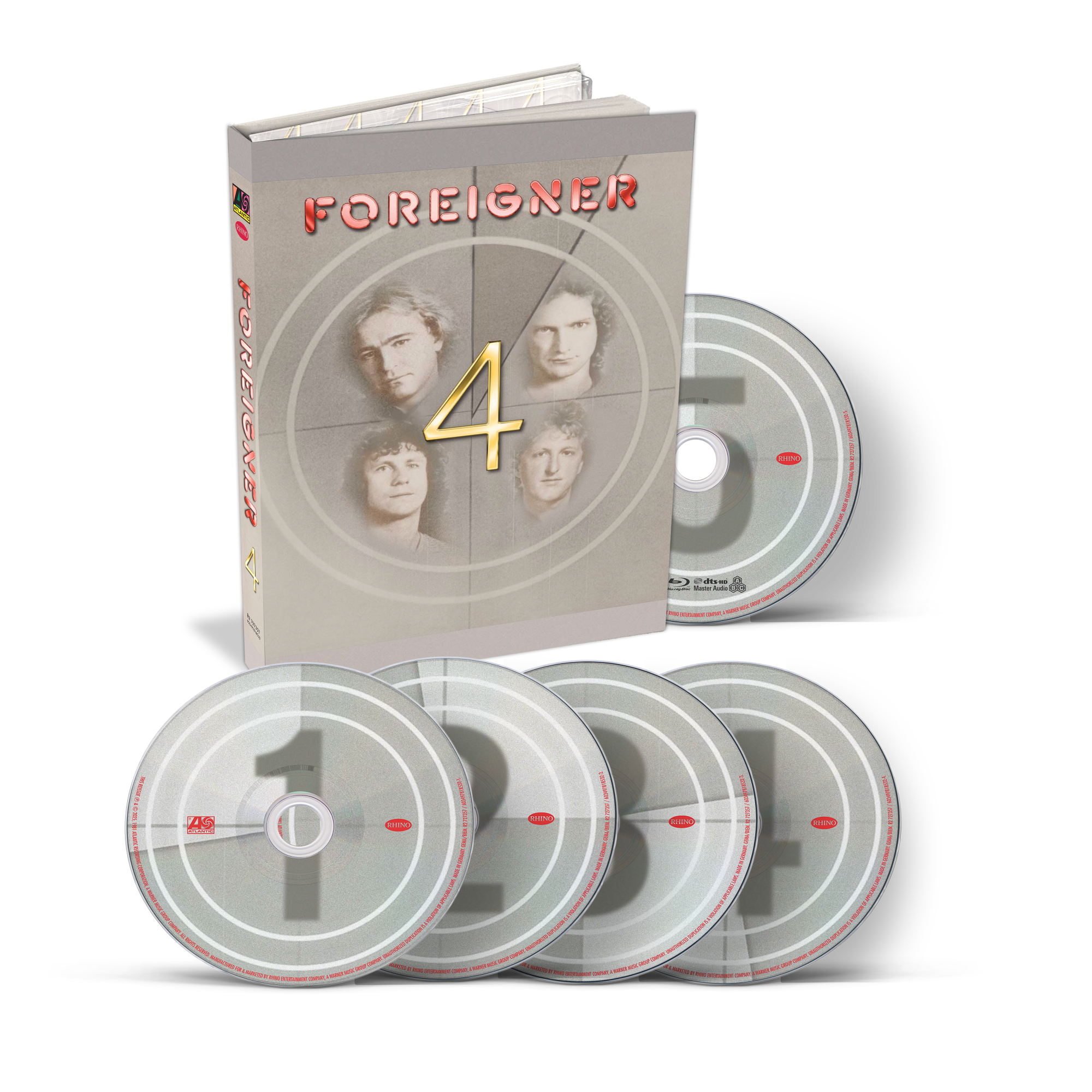 Foreigner - 4 (4CD + Blu-Ray) (New CD)