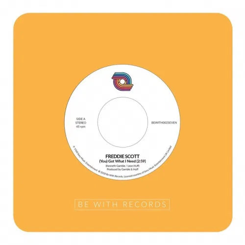 Freddie Scott - (You) Got What I Need 7" (New Vinyl)