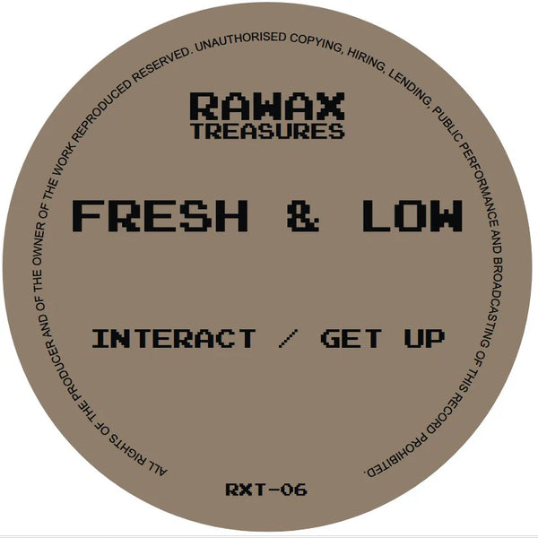 Fresh & Low - Interact / Get Up (New Vinyl)