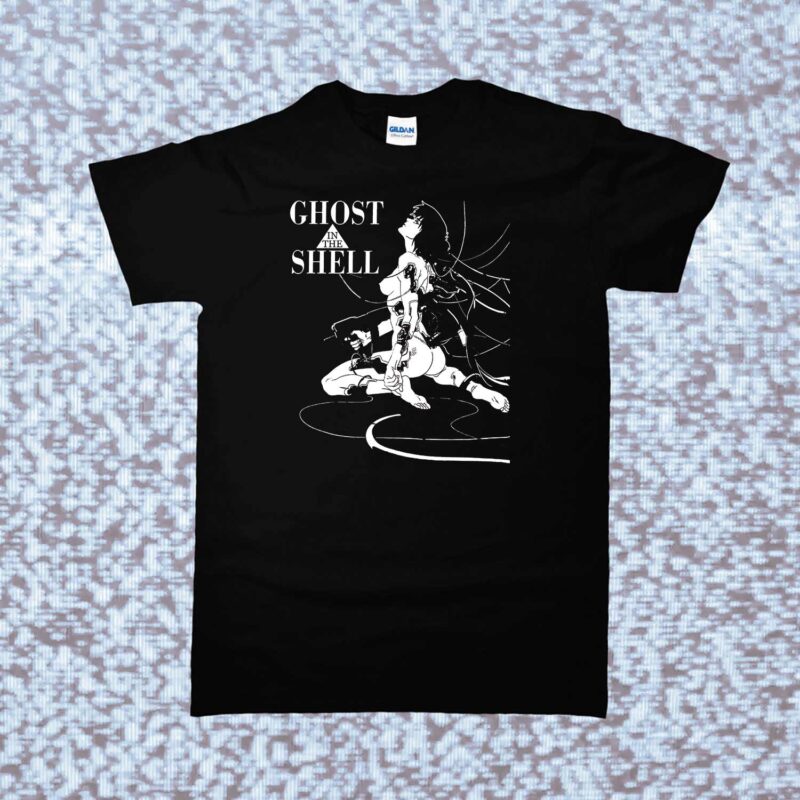 GHOST IN THE SHELL - BLACK - T-SHIRT