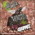 G.O.D.  / Gourmet  / Pulmonary Fibrosis – Trigonous Tonotopic Terror (New CD)