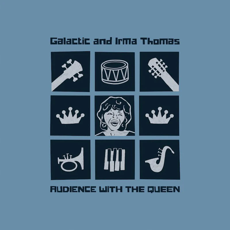 Galactic And Irma Thomas - Audience With The Queen (Indie Exclusive Sky Blue & Gold Vinyl) (New Vinyl)