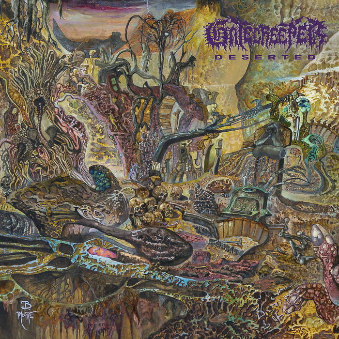 Gatecreeper - Deserted (Custom Marble Colour) (New Vinyl)