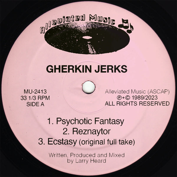 Gherkin Jerks (Larry Heard) - Gherkin Jerks EP (12") (New Vinyl)