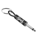 Ghost Logo Guitar Plug Keychain