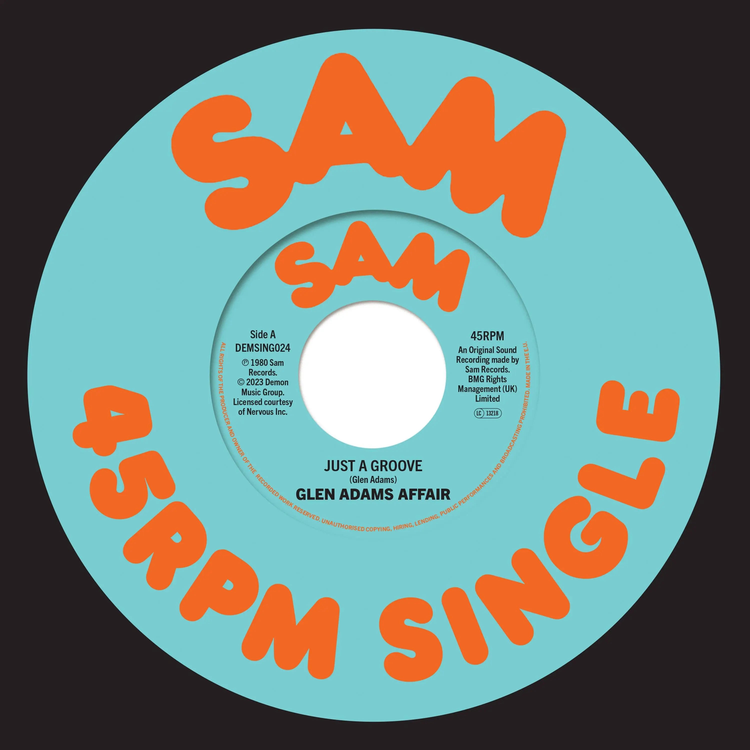 Glen Adams Affair - Just A Groove / We've Got To Make It (7") (New Vinyl)