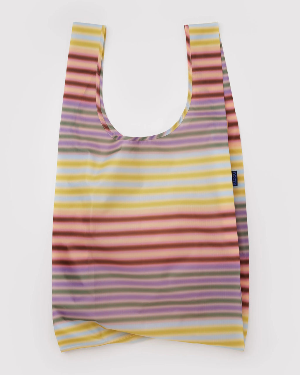 Gradient Stripe Multi - Big Baggu Reusable Bag