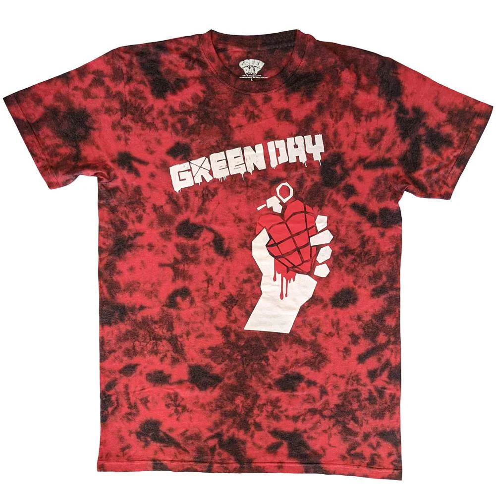 Green Day - American Idiot (Red Wash) - T-Shirt