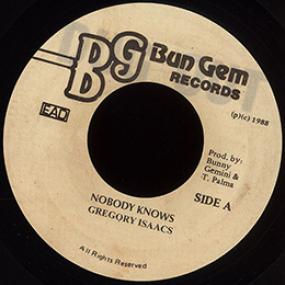 Gregory Isaacs - Nobody Knows (7") (New Vinyl)